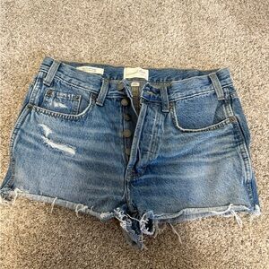 Universal Thread Distressed Blue Jean Shorts